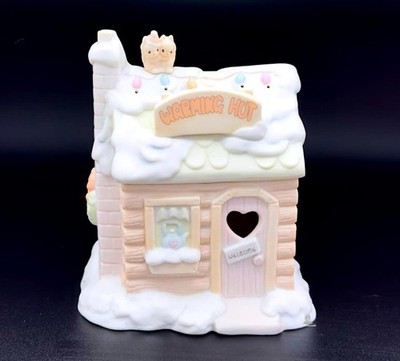 Precious Moments Sugar Town Lighted Warming Hut House w/ Box Vintage