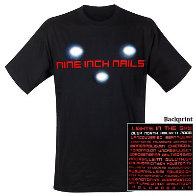 NINE INCH NAILS - Three Lights - T-Shirt - Größe / Size L - Neu