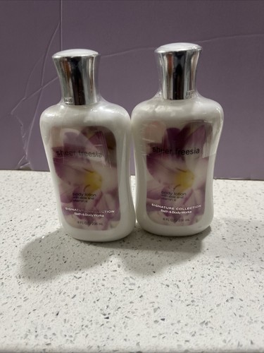 2 BATH & BODY WORKS SHEER FREESIA BODY LOTION RETIRED - 第 1/5 張圖片