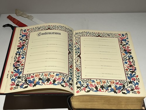 Holy Bible Rembrandt Edition Authorized King James Version 1959 Large Print Ill. - Picture 10 of 17