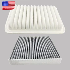 Engine + Carbon Cabin Air Filter Set for Toyota Corolla Im Matrix Yaris Scion xD