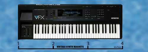 ENSONIQ MIRAGE ESQ1 SQ80 ASR 10 88 FIZMO SQ1 TS10 EPS VFX EPS16 SYNTH MAGNET - Picture 16 of 30