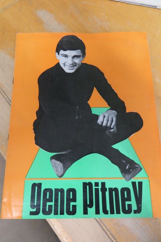 RARE 1960's CONCERT PROGRAMME - GENE PITNEY + JOE COCKER - 1969 - Picture 1 of 6