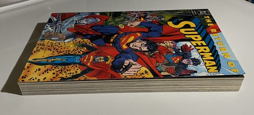 DC COMICS OOP THE RETURN OF SUPERMAN Collected TPB Superboy Steel Eradicator - Picture 3 of 6