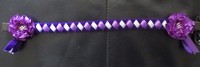 Showquest Skipton Show Browband - Purple/lilac/silver - Pony Size Showquest Skipton Show Browband - Purple/lilac/silver - Pony Size