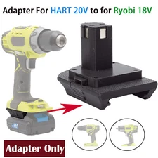 Battery Adapter For HART 20V Battery Convert to for Ryobi 18V Cordless Tools NEW