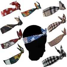 Haarband Draht Rockabilly Stirnband Haarschmuck Vintage Biegbar Retro Bandana 