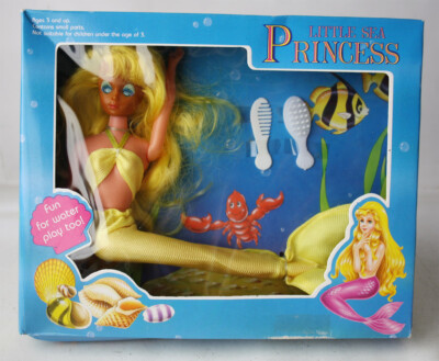 VINTAGE 80'S MERMAID SEA PRINCESS DOLL BIBI BO