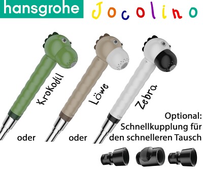 Hansgrohe Kinder Brause Set Jocolino Handbrause + Hansgrohe Schnellkupplung