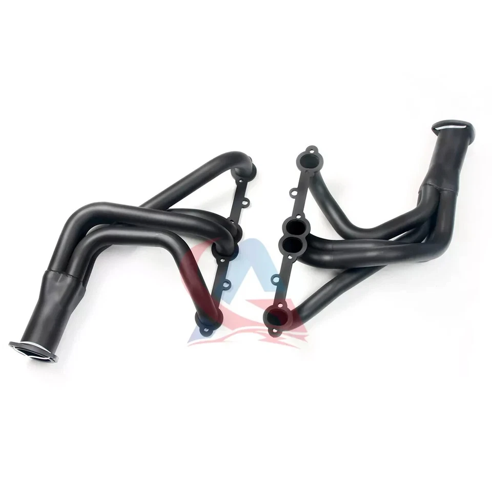 Cabezales de escape para Chevrolet Corvette 350 327 396 V8 11106FLT 1963-1974 SBC Foto 2 de 4