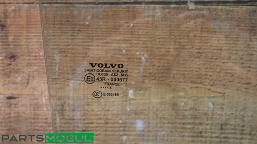 2006-2010 VOLVO C70 2.5L FRONT RIGHT PASSENGER SIDE DOOR WINDOW GLASS OEM - Picture 6 of 6