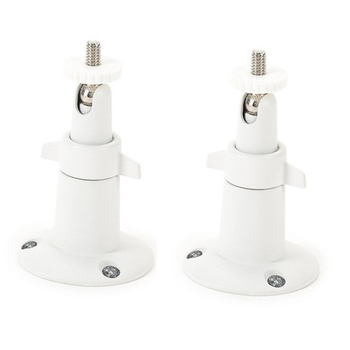 2 Pezzi Staffa Monitor Telecamera Supporti e Supporti Parete Esterno Cctv - Foto 3 di 11
