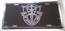 SPECIAL FORCES Military License Plate..Made in the USA 581
