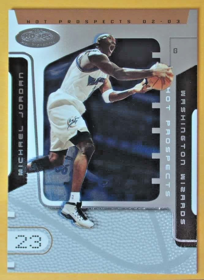 Michael Jordan 2002-03 Hoops Hot Prospects #34