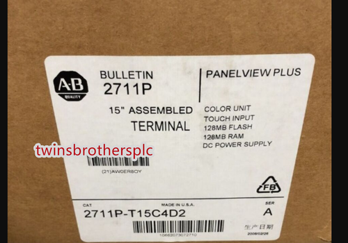 1PC New Allen-Bradley Panelview Plus 1500 2711P-T15C4D2 15 inch Touch ...