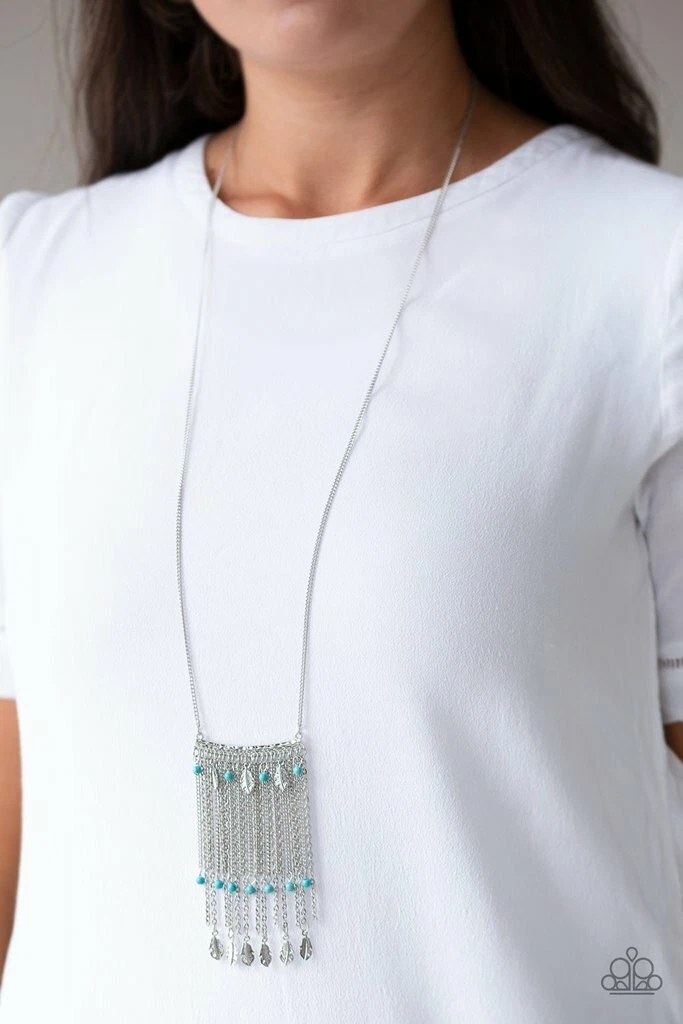 On the fly blue necklace deals