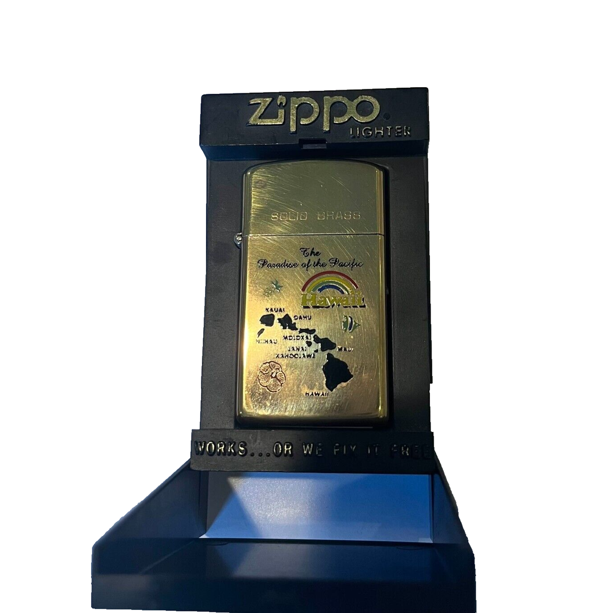 ☆ZIPPO SOLID BRASS HAWAII / ジッポー ライター ソリッド ブラス