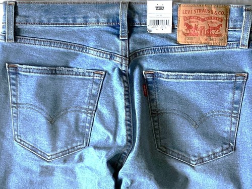 Levi's Men's 511 4781 ALL SEASONS 36X34 ~ Kota Blue ~ REPREVE® Stretch NWT $70