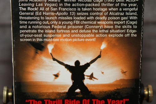 The Rock (VHS, 1998) Sean Connery,Nicolas Cage,Ed Harris - Picture 9 of 10