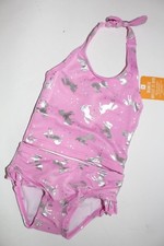 Swim Shop GYMBOREE Girls Girl Size 6-12 Months NWT Swimsuit Unicorn Purple