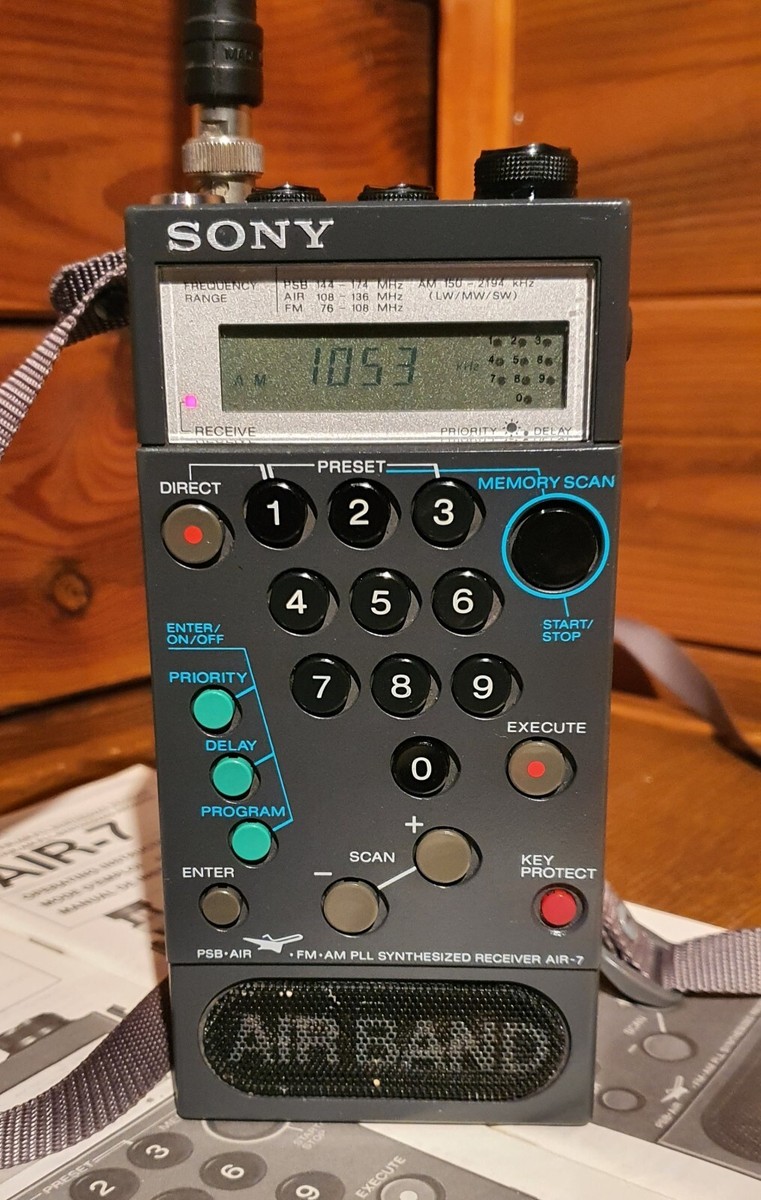 Sony Air 7 AM FM Radio Receiver | eBay
