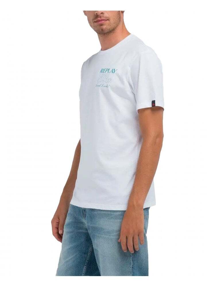 Джинсы Replay, футболка Replay High Stakes Casino Motiv, Био Вайсс