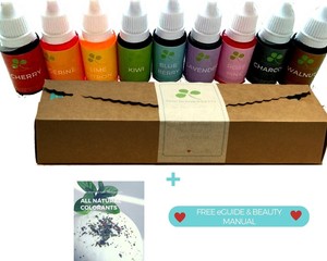 3.2 oz Skin Safe Food Grade Dye - 9 Bath Bomb Coloring and FREE Natural Color... | eBay