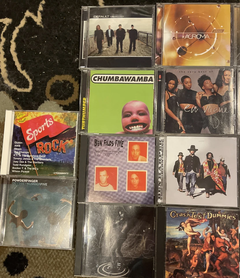 Large Lot of Rock Various Chumbawamba, Kravitz, Crash Test, Soul Asylum + Foto 2 de 3