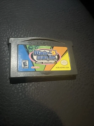 Wario Ware Inc. Mega Microgame NOT FOR RESALE Nintendo Gameboy Advance