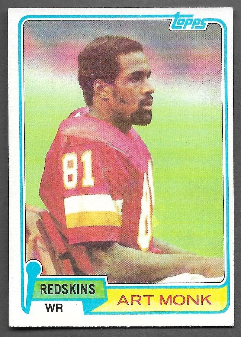 1981 Topps #194 Art Monk RC Redskins Rookie Card EX-EXMT