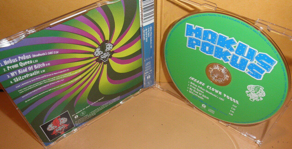 Insane Clown Posse ICP CD single Hokus Pokus 4 track prom queen my