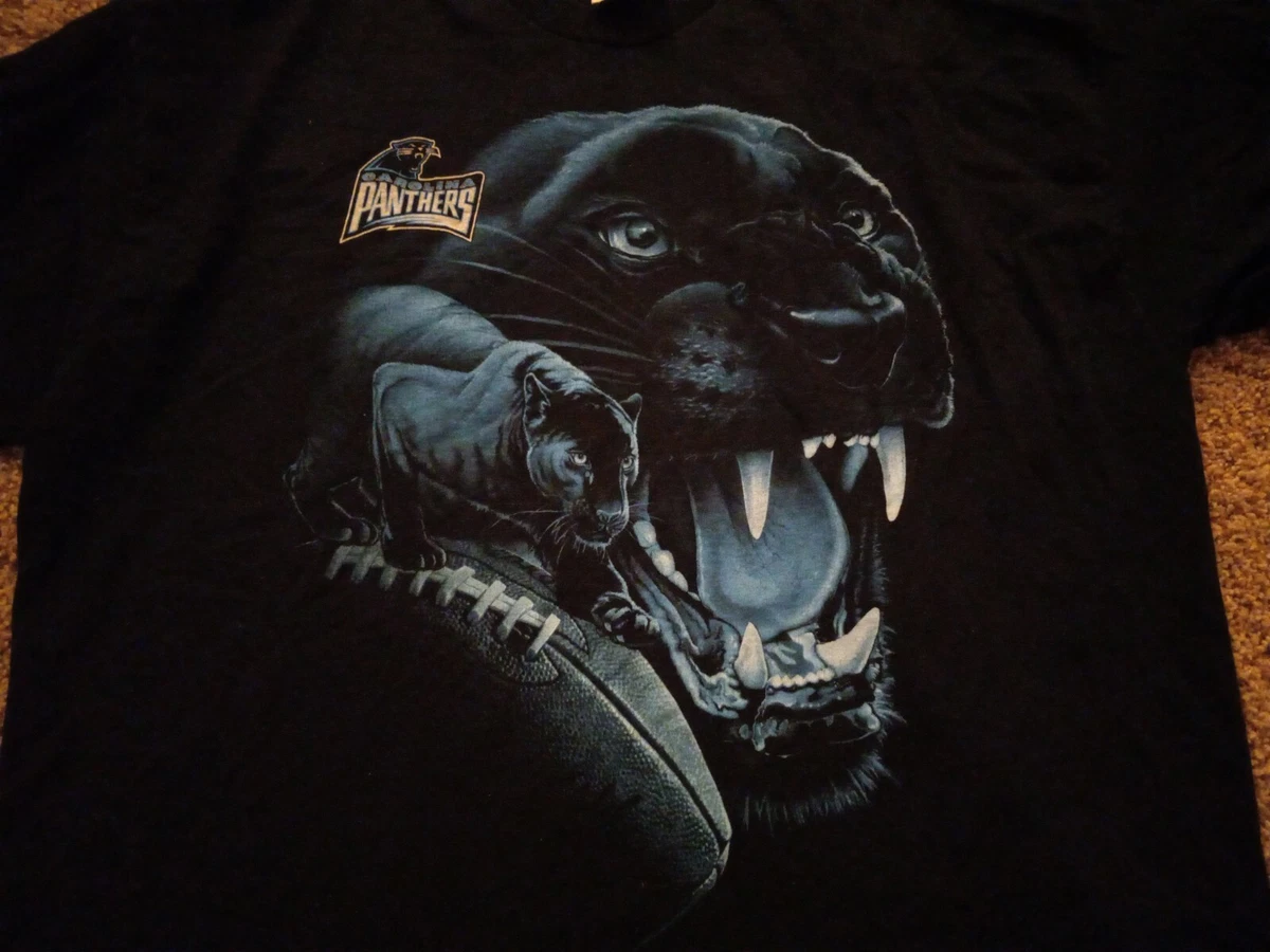 Vintage Carolina Panthers T shirt Pro Player XXL