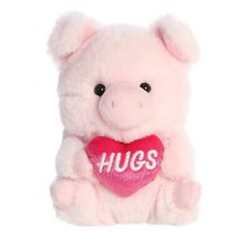 Aurora - Rolly Pet - 5" Hugs Pig Lovely Stuffed Animal