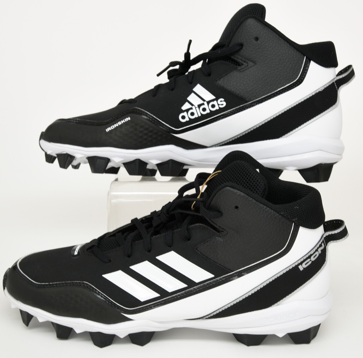 ?⚾️ ADIDAS Icon 7 TPU Baseball Cleats | Cloud White Black | New Insoles Men’s 11 Icon 7 Metal – Sports Basement main image 3