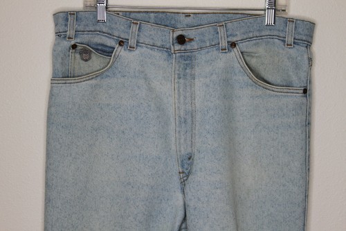 Vintage Levis Men's Silver Medal Jeans Blue Denim Pants Light Wash 36W x 34L X - Picture 3 of 12