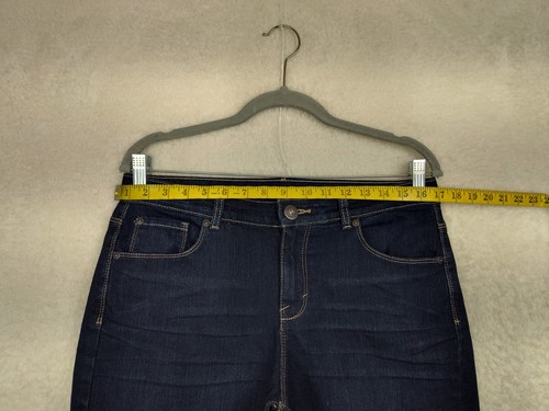 Style Co Women Short 8 Blue Cotton Blend Straight Fit Roll Up Denim Bermuda - Picture 7 of 19