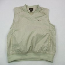 Greg Norman Vest Mens Medium Sleeveless Adult Golfing V Neck Golf Outdoors