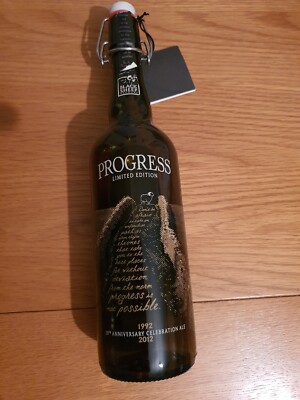 Leere Black Sheep Brewery Progress Limited Edition Flasche + Box