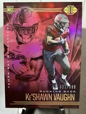 2020 Illusions KeShawn Vaughn ROOKIE Trophy Collection Pink /399 Buccaneers