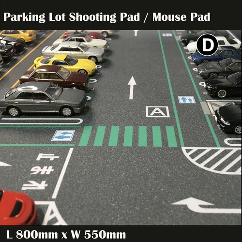 1/64 Parkplatz Mauspad Matte Modellauto Fahrzeug Szene Display große Garage Spielzeug/ - Bild 9 von 10