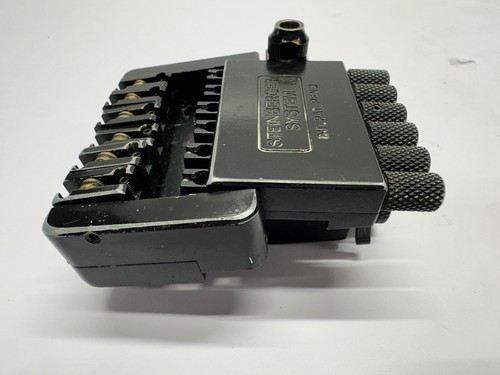 Original Vintage USA Steinberger Gitarre S-Trem Tremolo Steg 1980er schwarz - Bild 5 von 8
