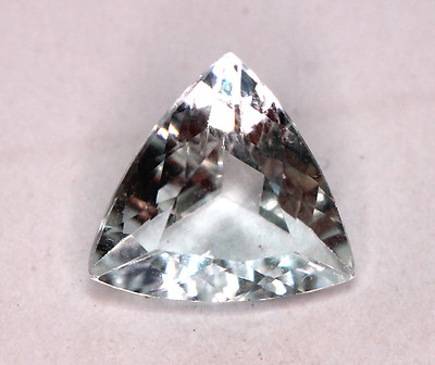 1,53 Carat Aigue-marine Du Brésil – Pierre Naturelle – Coupe Troïdia – VS1