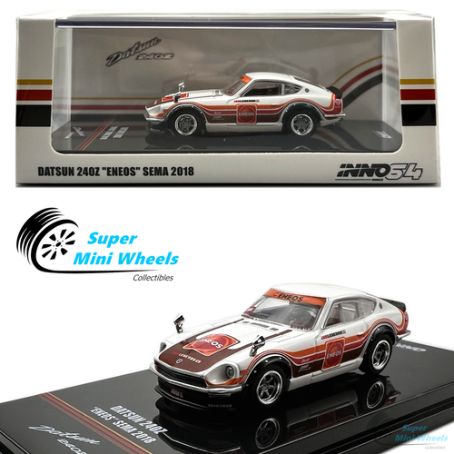Inno64 1 64 Datsun 240z Eneos Sema 18 White Ebay