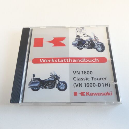 Kawasaki VN 1600 Classic Tourer Werkstatthandbuch Reparaturanleitung Handbuch - Afbeelding 1 van 3