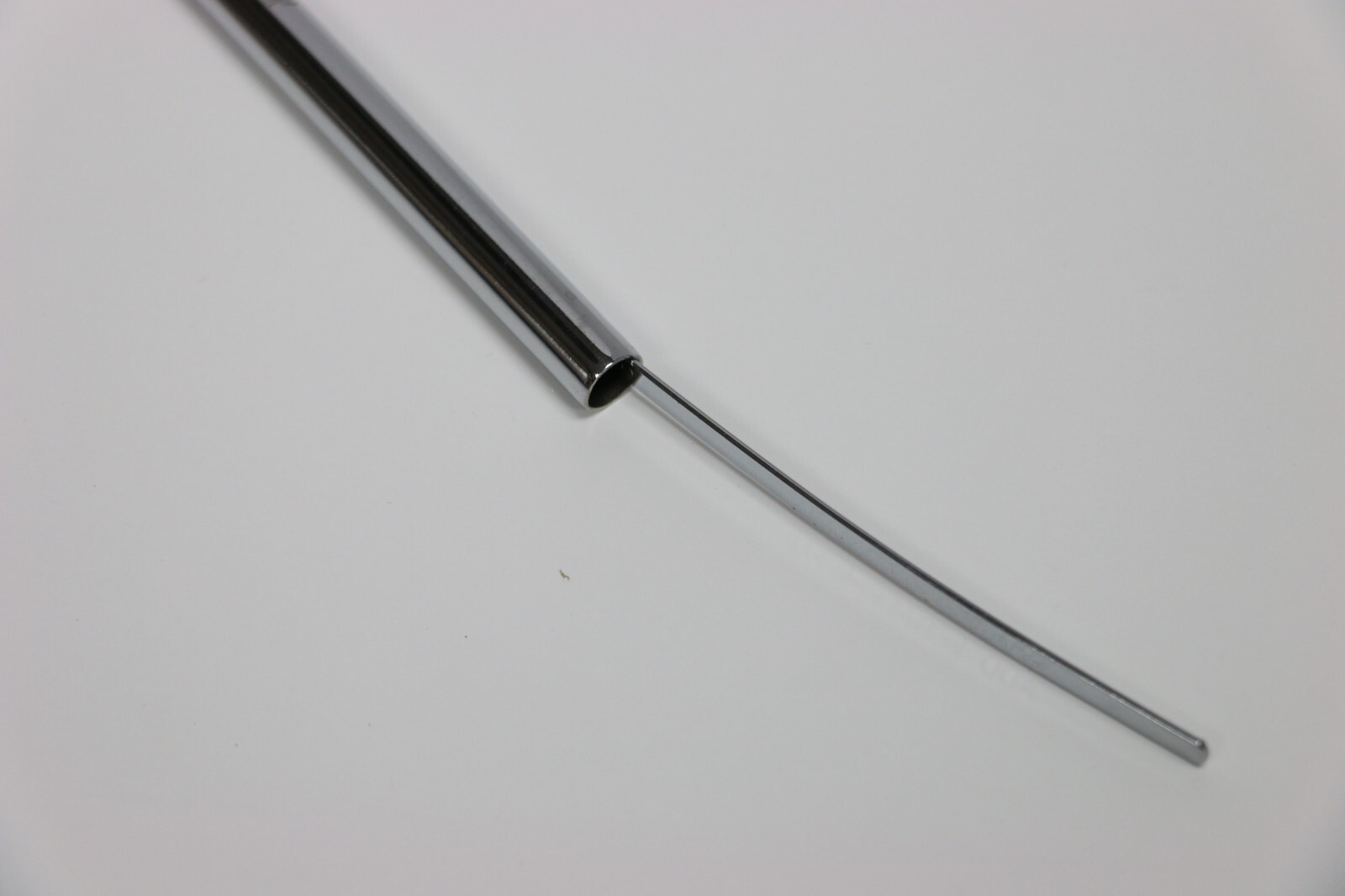 Chrome Steel Engine Oil Dipstick & Tube For Ford 351 Cleveland (351C) - Original Style Replacement
