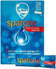 SPATONE 100% Natural Iron Supplement 2 OR 3 OR 4 OR 6 OR 12  X 28 DAYS
