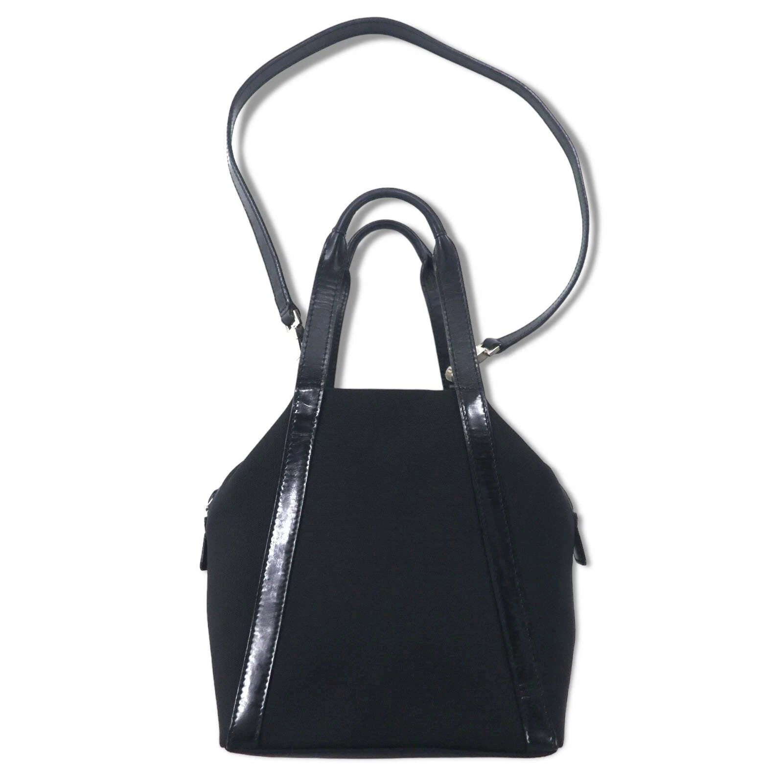 GUCCI sac bandoulière bidirectionnel cuir émail nylon 007 2123 2000 FABRICATION ITALIENNE