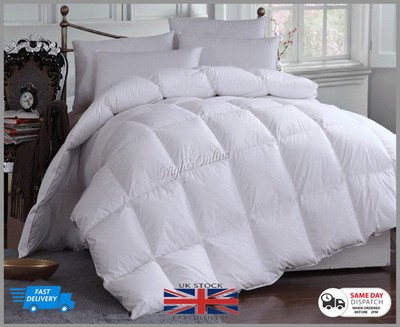 Duck Feather Down Duvet Quilt Bedding Tog 13 5 Outer Cover 100