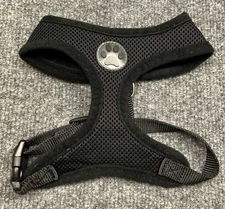 Unbranded Dog Harness Small Adjustable Straps Black