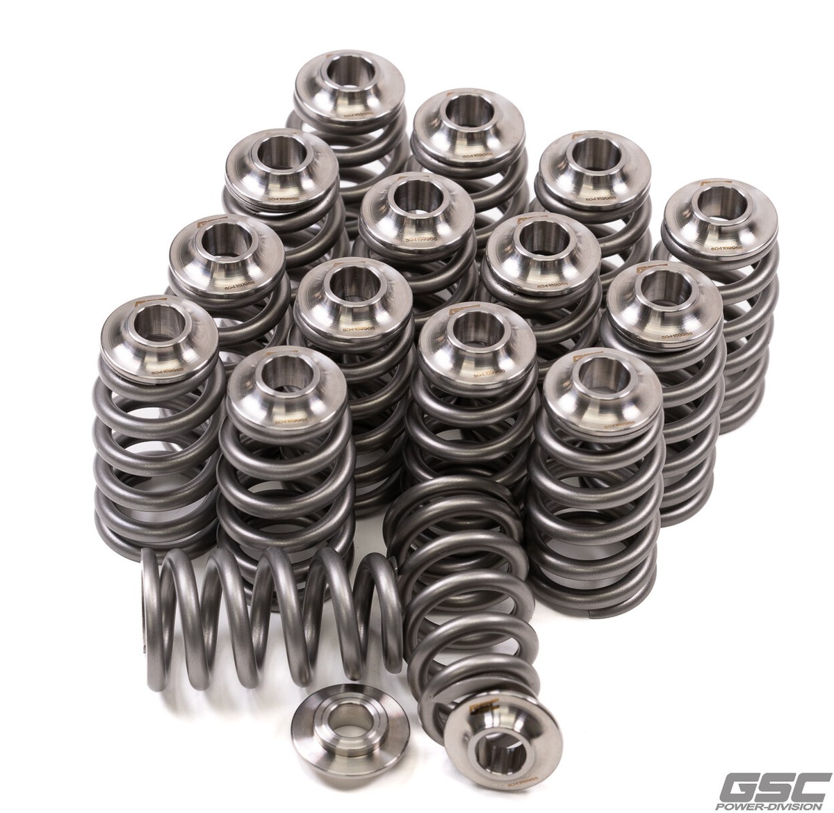 GSC P-D Stage 3 Beehive Valve Springs w/ Titanium Retainer for